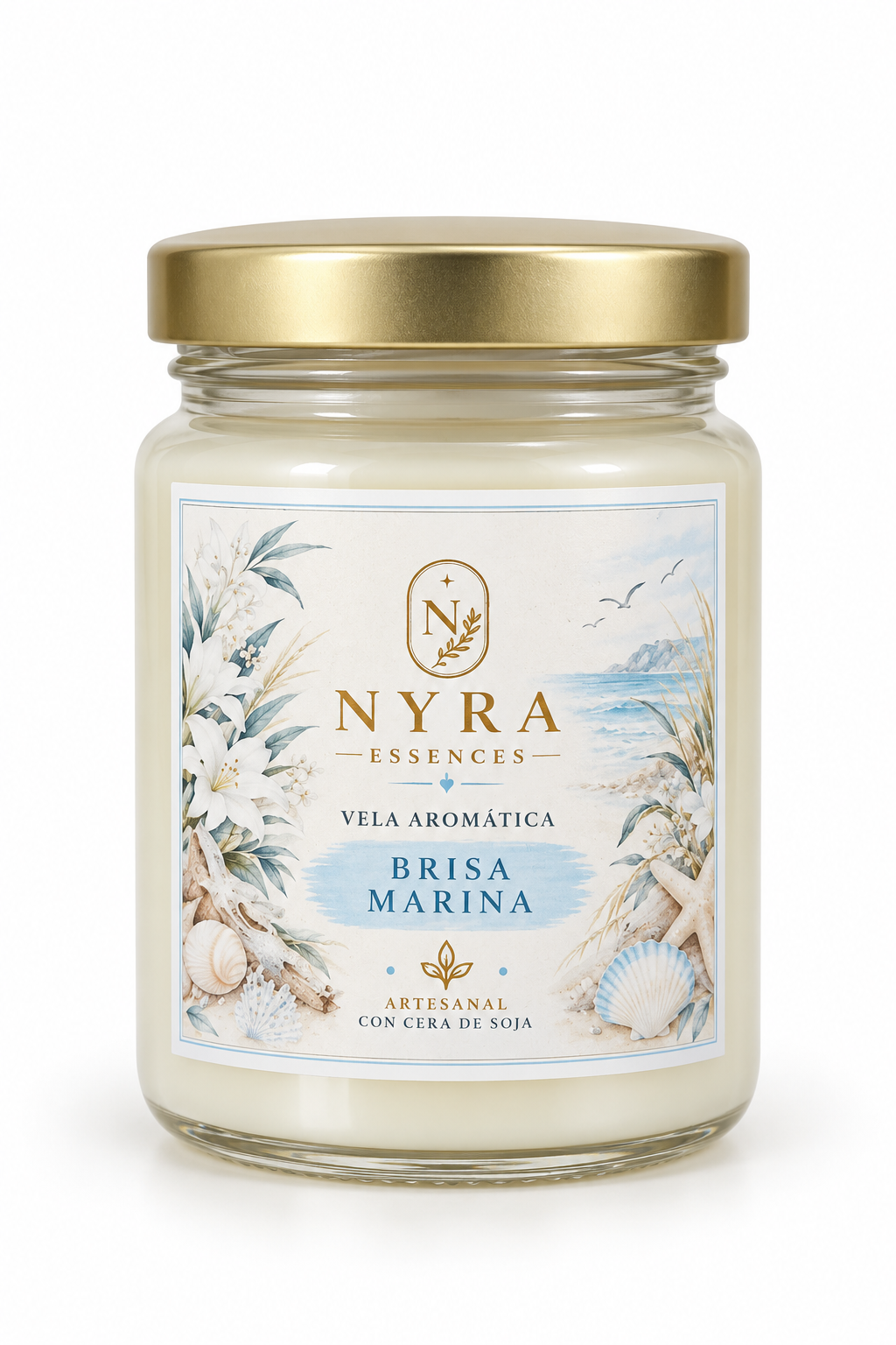 Brisa Marina | Vela aromática 100 ml