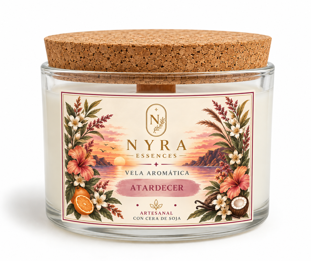 Atardecer | Vela Aromática 200 ml