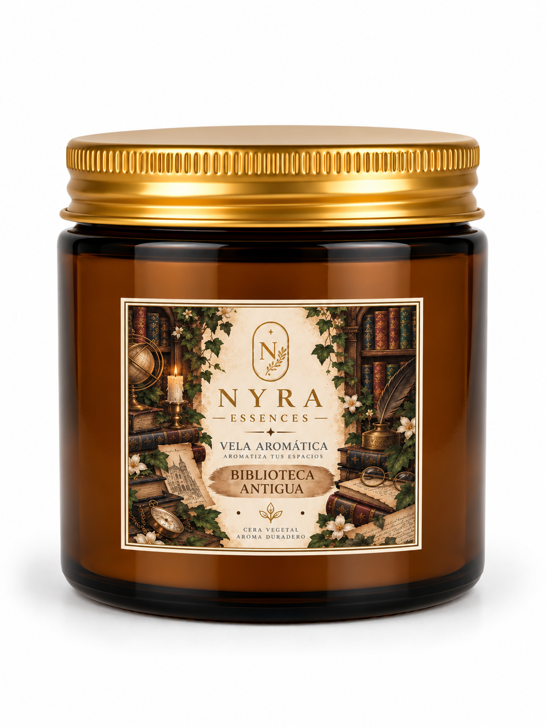 Biblioteca Antigua | Vela Aromática 250 ml