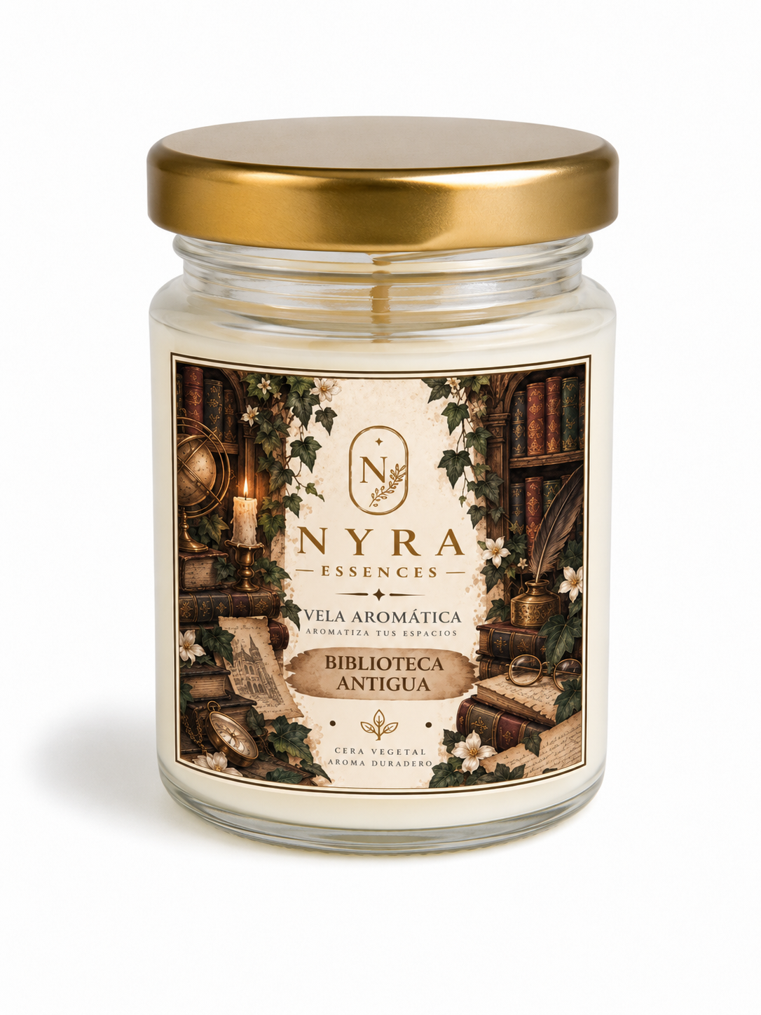 Biblioteca Antigua | Vela Aromática 100 ml