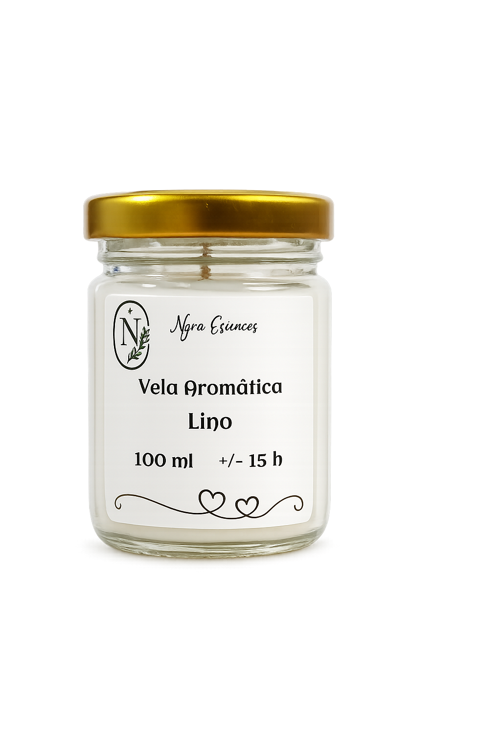 Lino | Vela Aromática 100 ml