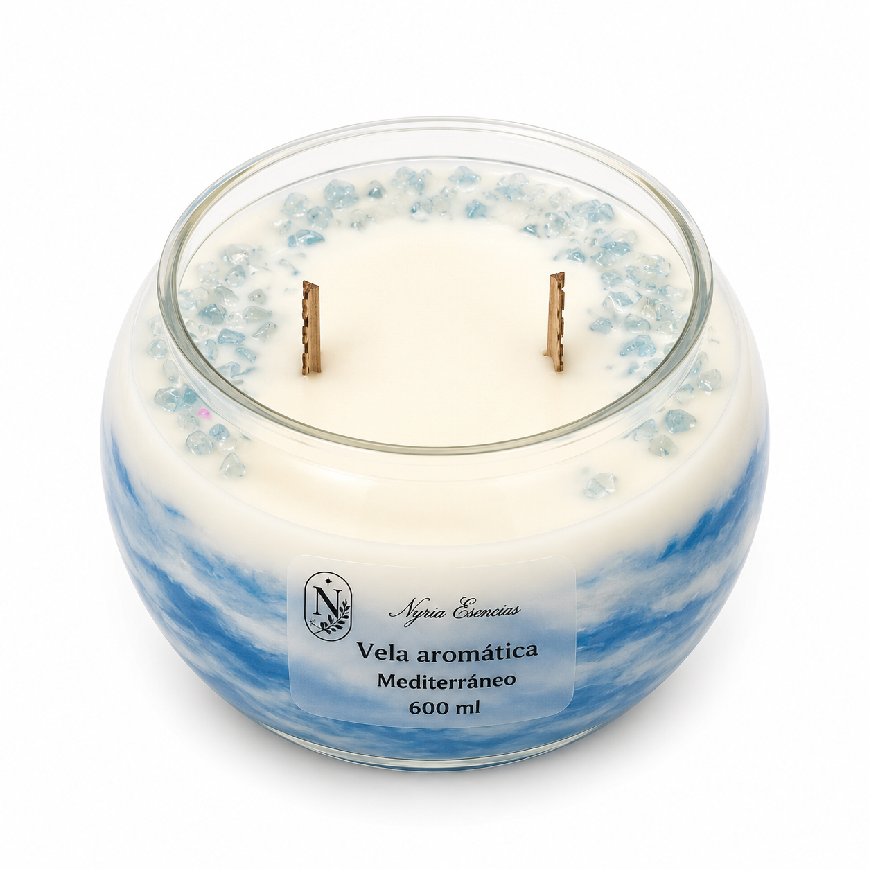 Mediterráneo | Vela Aromática 600 ml(Edición Limitada)
