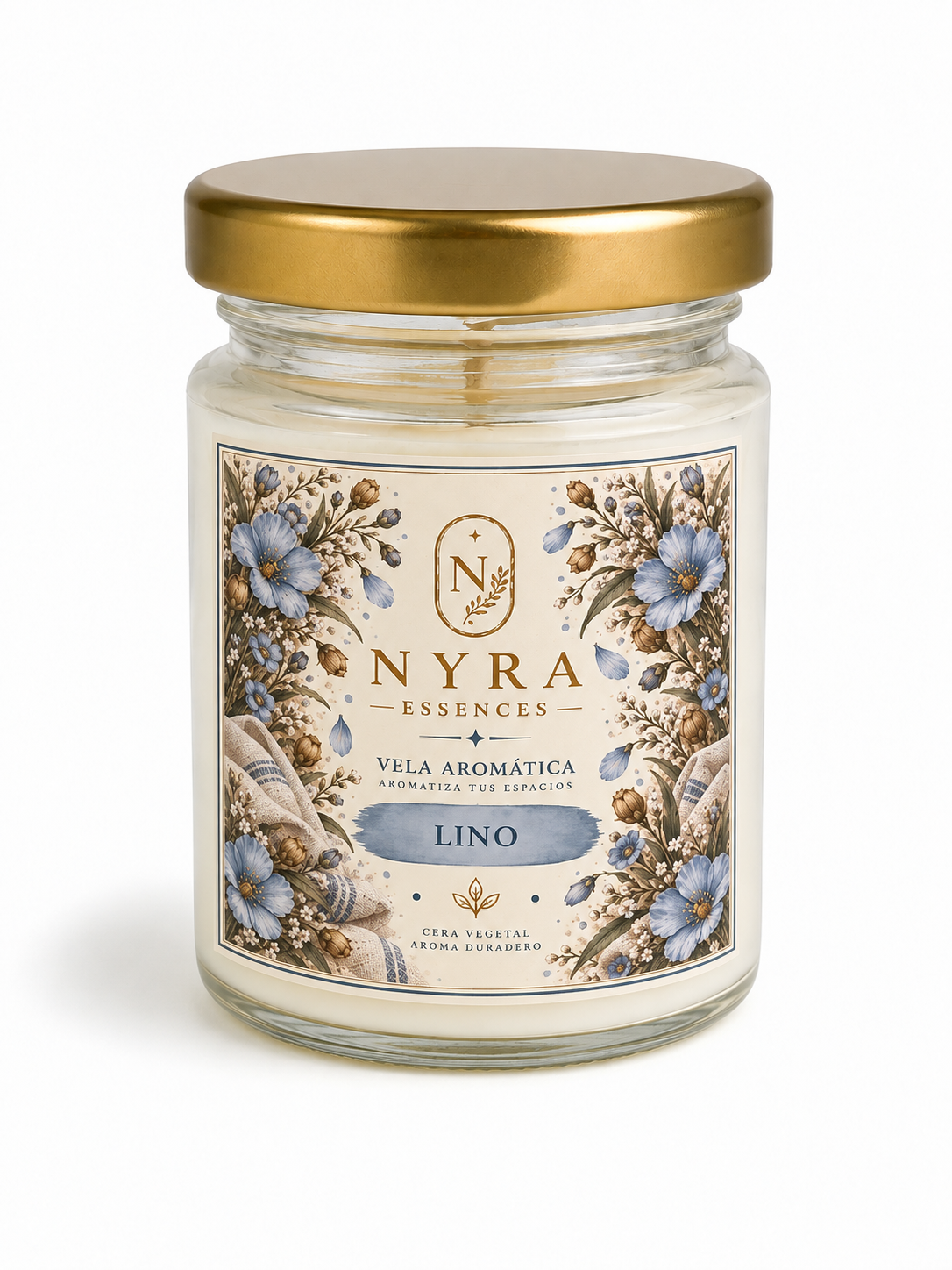 Lino | Vela Aromática 100 ml