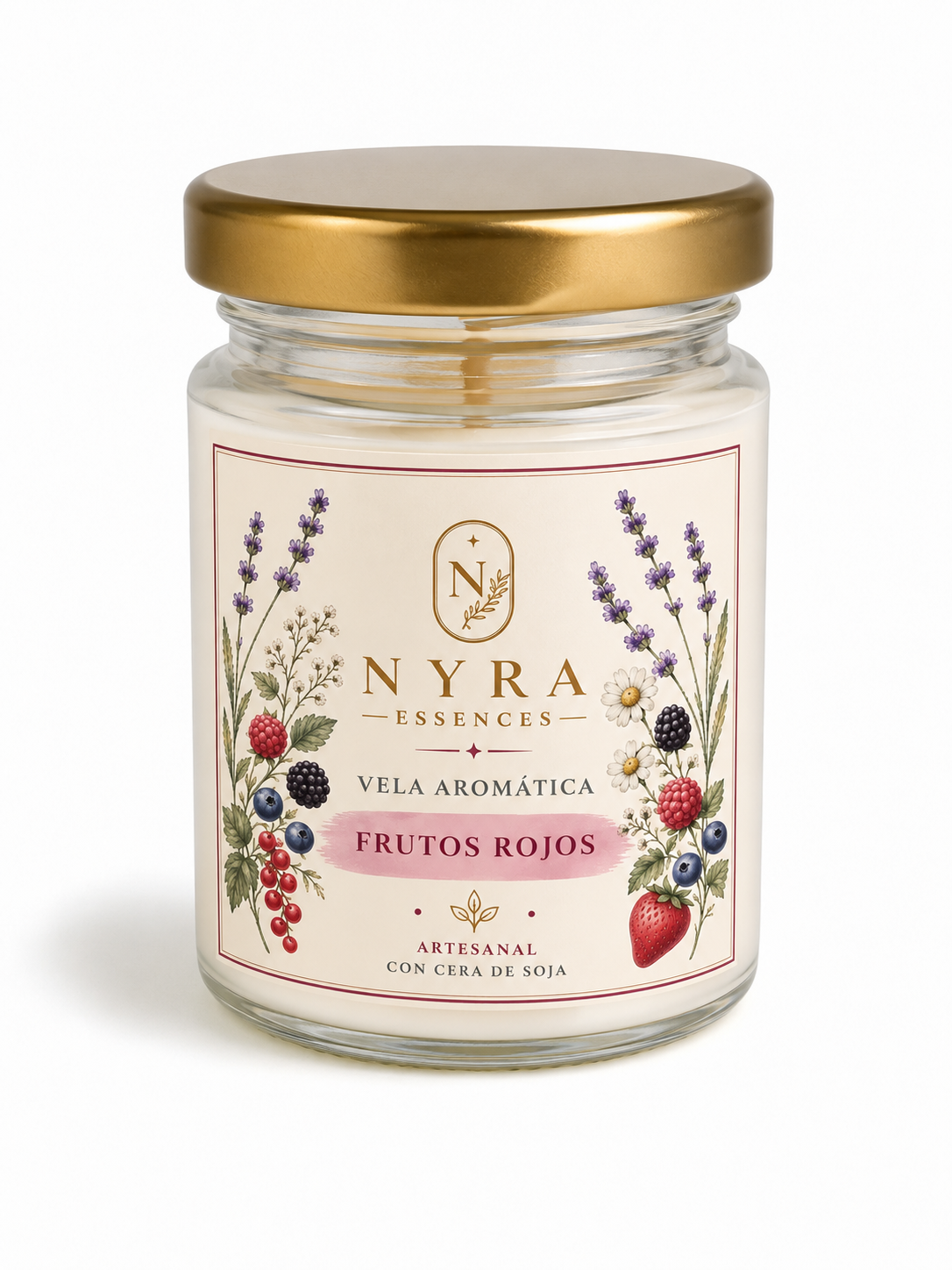 Frutos Rojos | Vela Aromática 100 ml