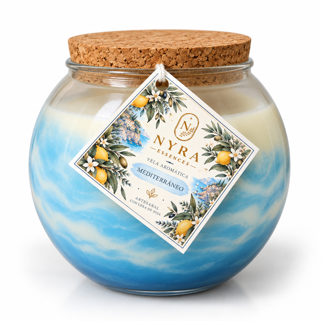 Mediterráneo | Vela Aromática 600 ml(Edición Limitada)