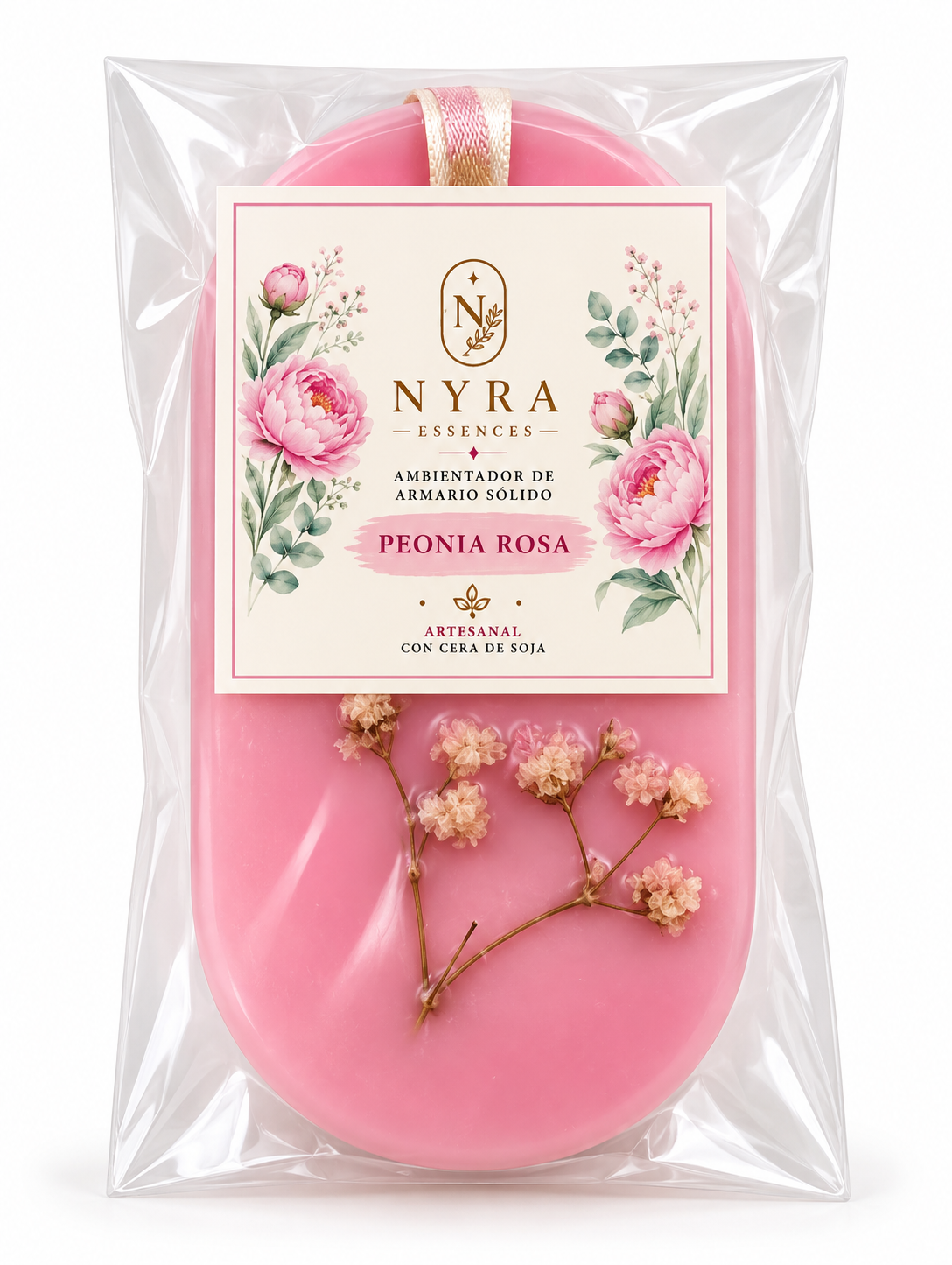 Peonia Rosa | Ambientador Solido de Armario